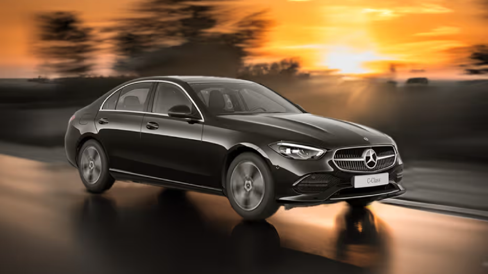 First glimpses of the restyled Mercedes C-Class